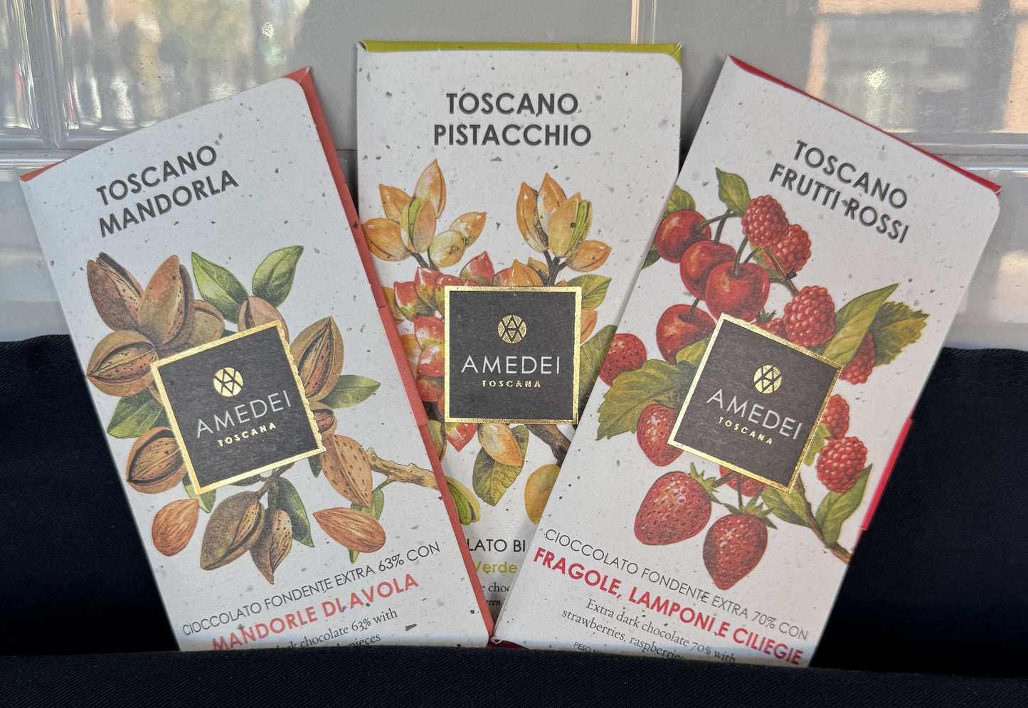 Amedei Chocolate Bar Trio