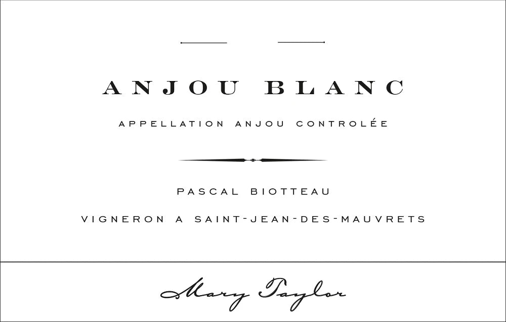 Mary Taylor Anjou Blanc / Loire Valley, France
