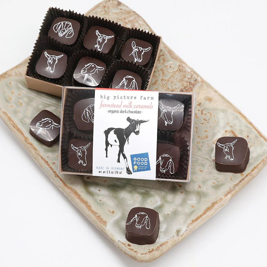 Big Picture Farm Chocolate covered Goat Milk Caramels