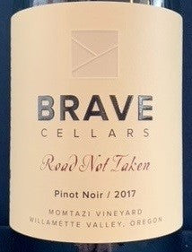 Brave Cellars Road Not Taken Pinot Noir / Willamette Valley, Oregon