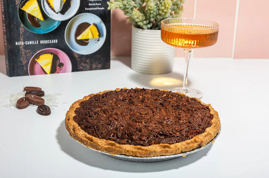 German Chocolate Bourbon Pecan Pie